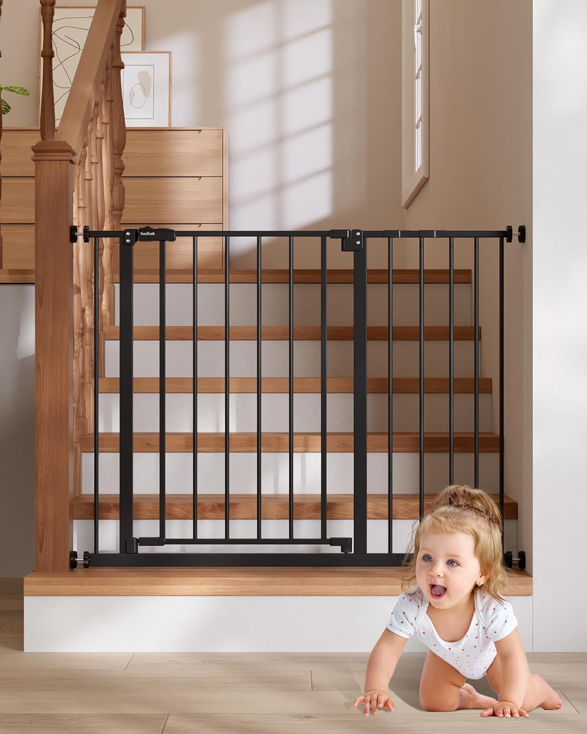 Secure Retractable Baby Safety Gate